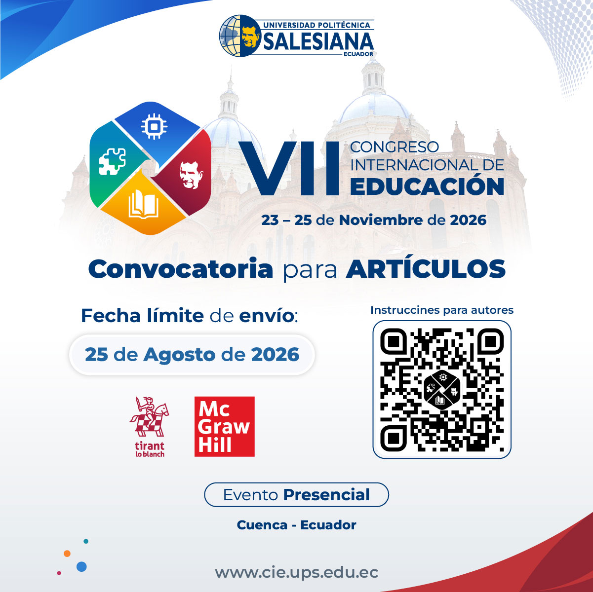 Registration Paper Code VII Congreso Internacional de Educación - CIE 2026
